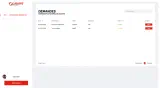 Application mobile Lahaye Global Logistics, écran à destination des chauffeurs